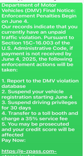DMV Scan